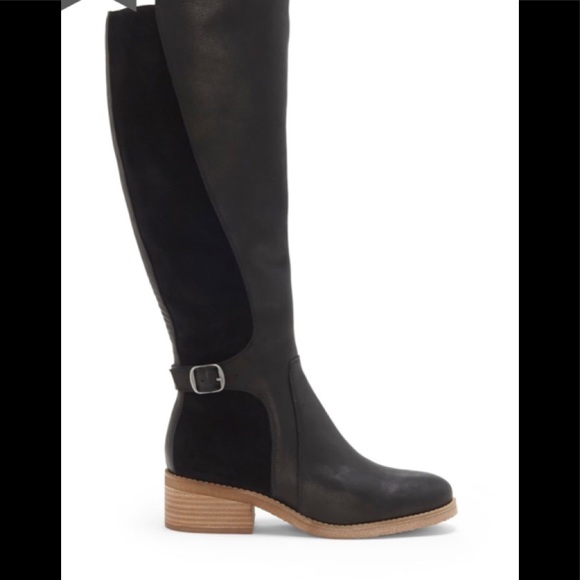lucky brand timini tall leather boots